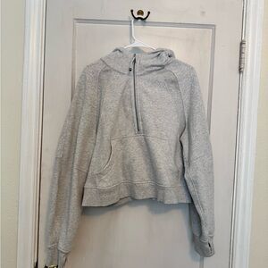 Lululemon Scuba oversized half zip hoodie
